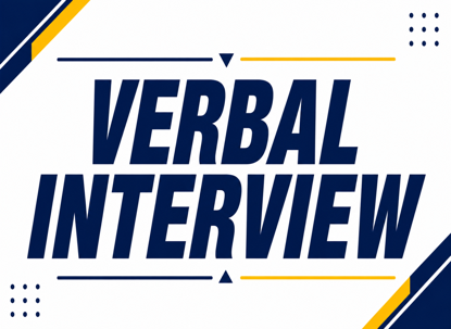 Verbal Interview